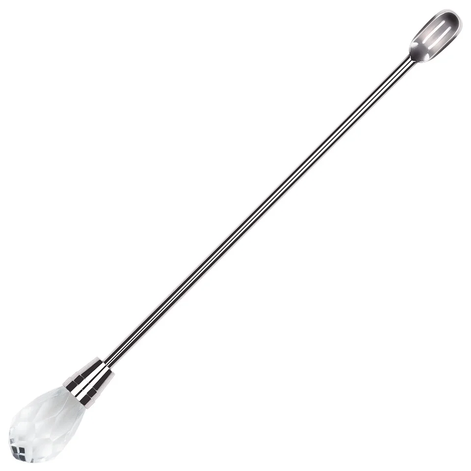 Instrument Manichiura Mixare &amp; Decorare SensoPRO Milano, Crystal White - Spoon