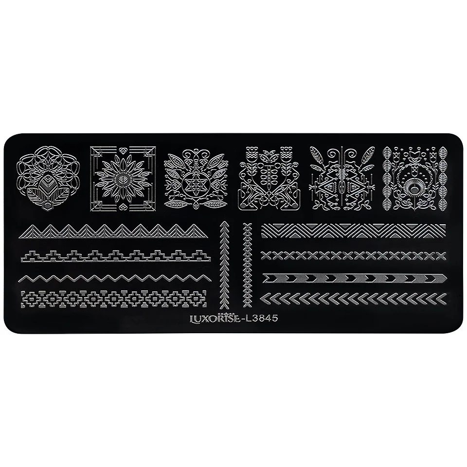 Matrita Metalica Stampila Unghii LUXORISE, Fly Away