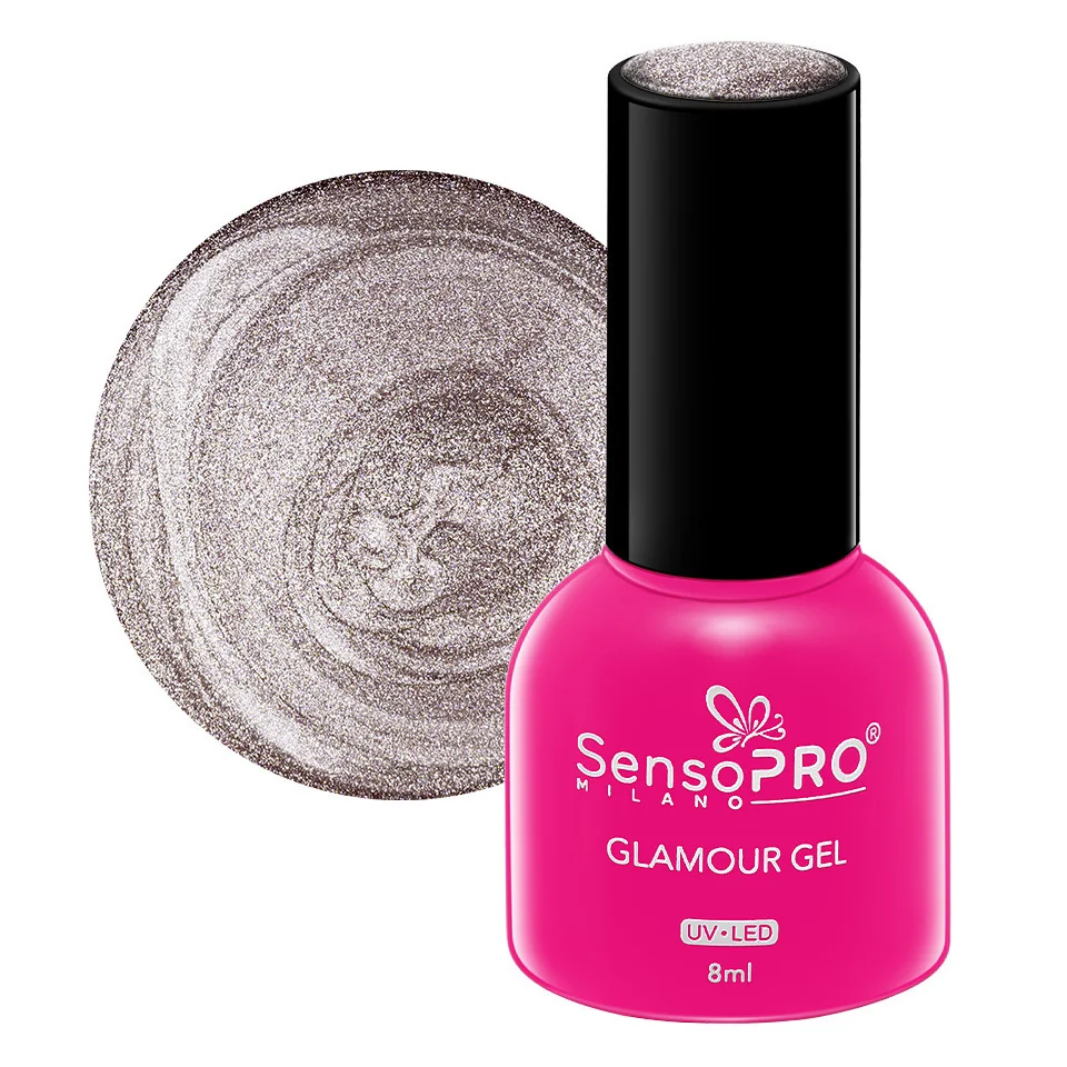 Oja Semipermanenta Glamour Gel SensoPRO Milano 8ml, Luxury Lifestyle #61