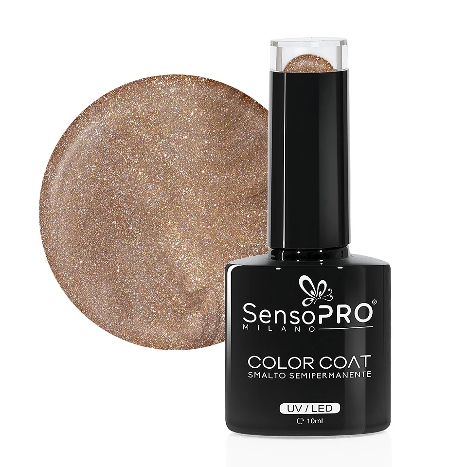 Oja Semipermanenta SensoPRO Milano 10ml - 090 Glitz Nude