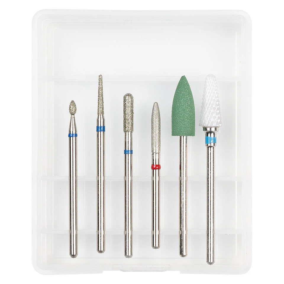 Capete Freza Unghii LUXORISE #07, set 6 buc