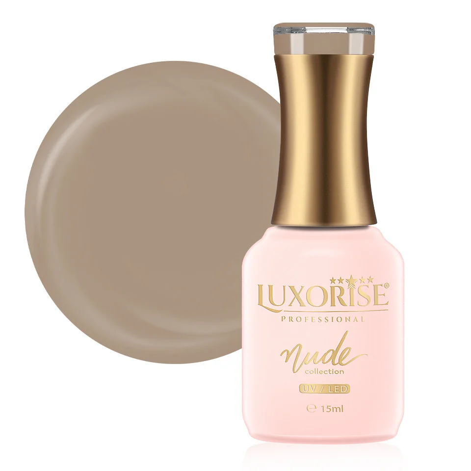Oja Semipermanenta Nude Collection LUXORISE, Mocca Addiction 15ml
