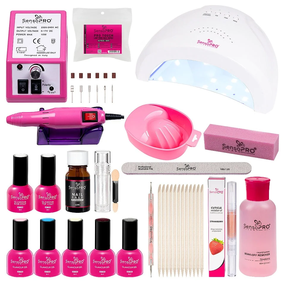 Kit Oja Semipermanenta Glamorous PRO