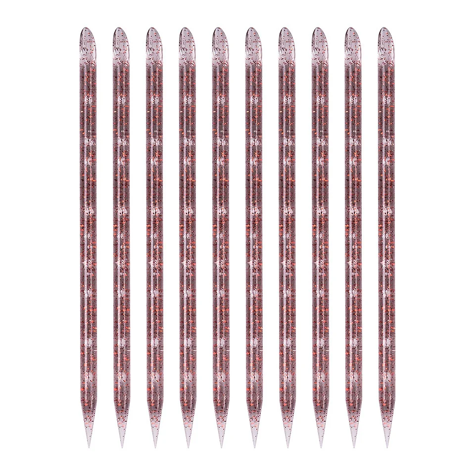 Betisoare Unghii pentru Cuticule SensoPRO Milano, Clear Red - Set 100 bucati