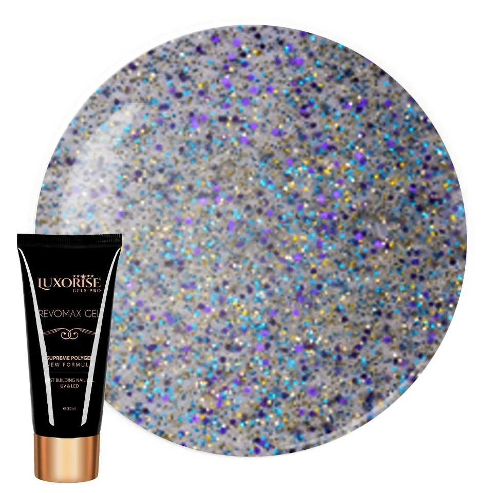 Polygel REVOMAX GEL LUXORISE Unicorn Dust, 30ml
