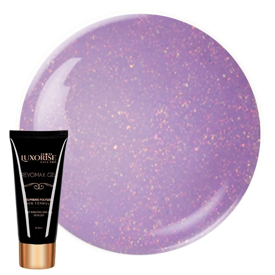 Polygel REVOMAX GEL LUXORISE Milky Rose, 30ml