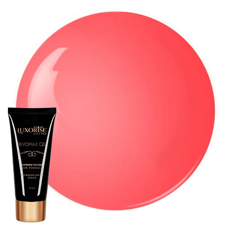 Polygel REVOMAX GEL LUXORISE Sweet Pink, 15ml