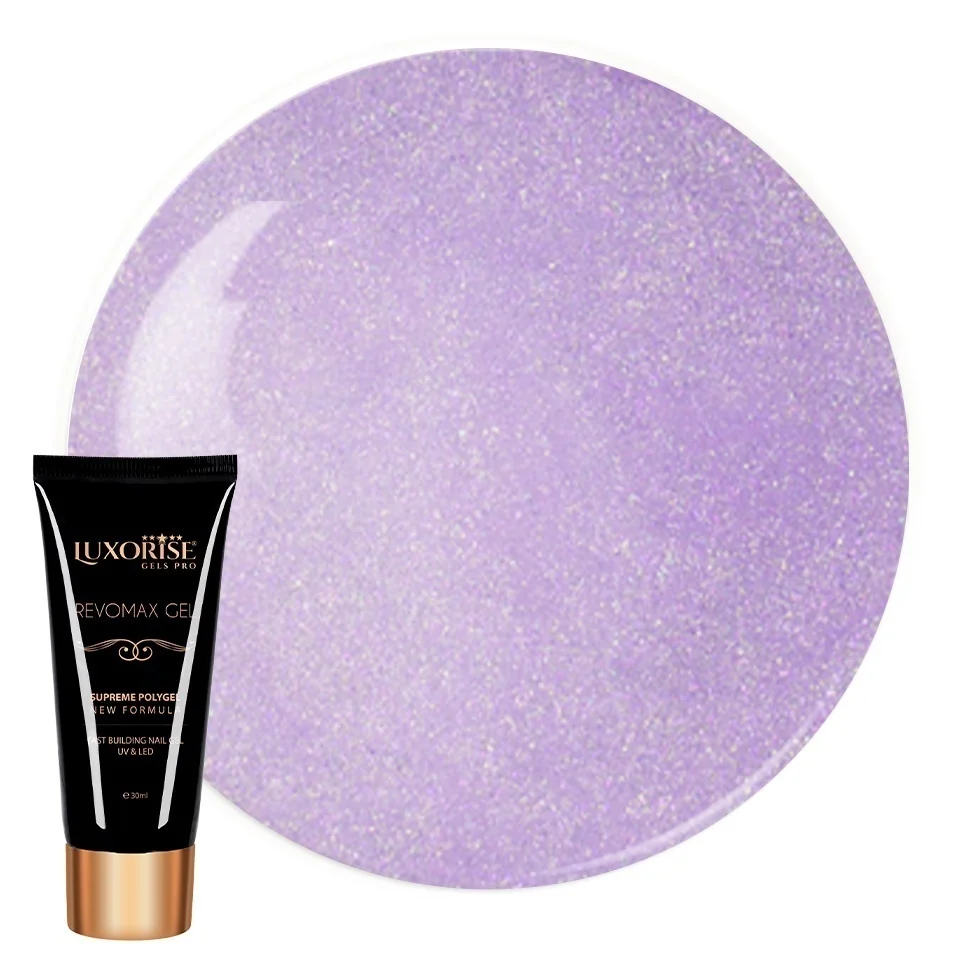Polygel REVOMAX GEL LUXORISE Brilliant Orchid, 30ml