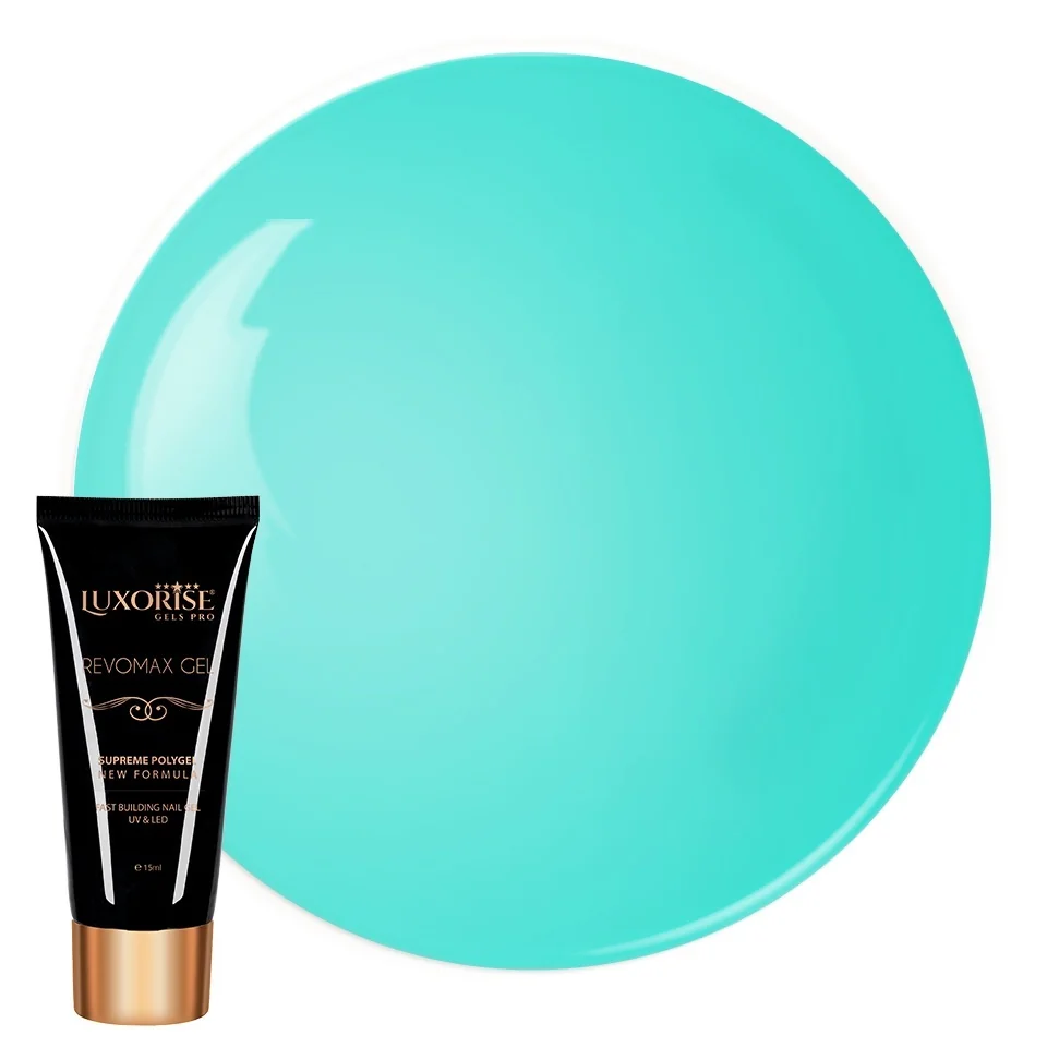 Polygel REVOMAX GEL LUXORISE Tropical Green, 15ml