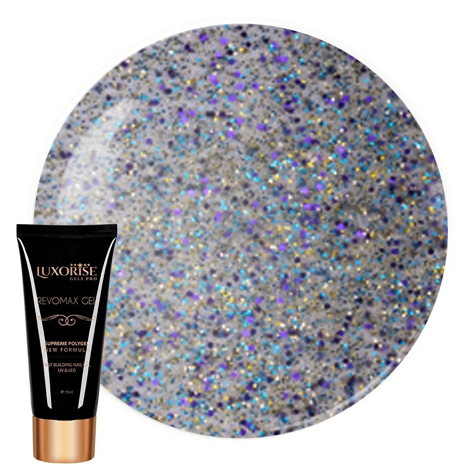 Polygel REVOMAX GEL LUXORISE Unicorn Dust, 15ml