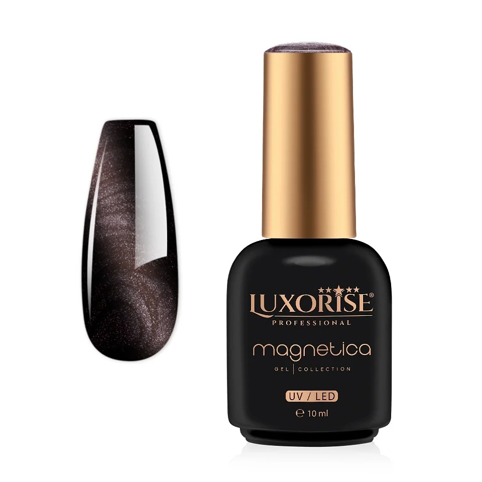 Oja Semipermanenta LUXORISE MAGNETICA - Crystal Glow, Bronze 10ml