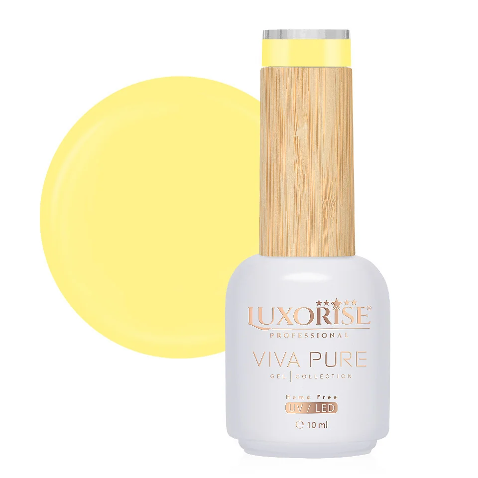Oja Semipermanenta Hema Free Viva Pure LUXORISE - Sunny Smile 10ml