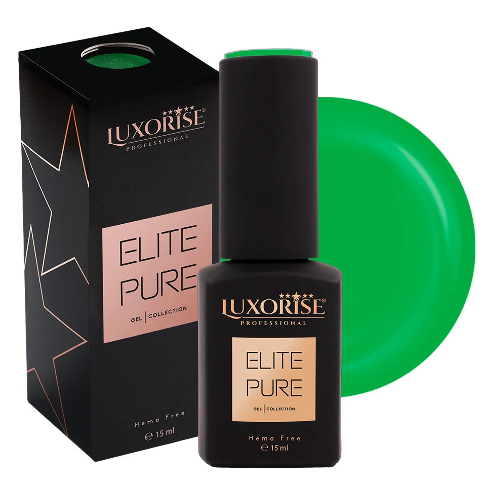 Oja Semipermanenta Hema Free LUXORISE ELITE PURE- Classic Green, 15ml
