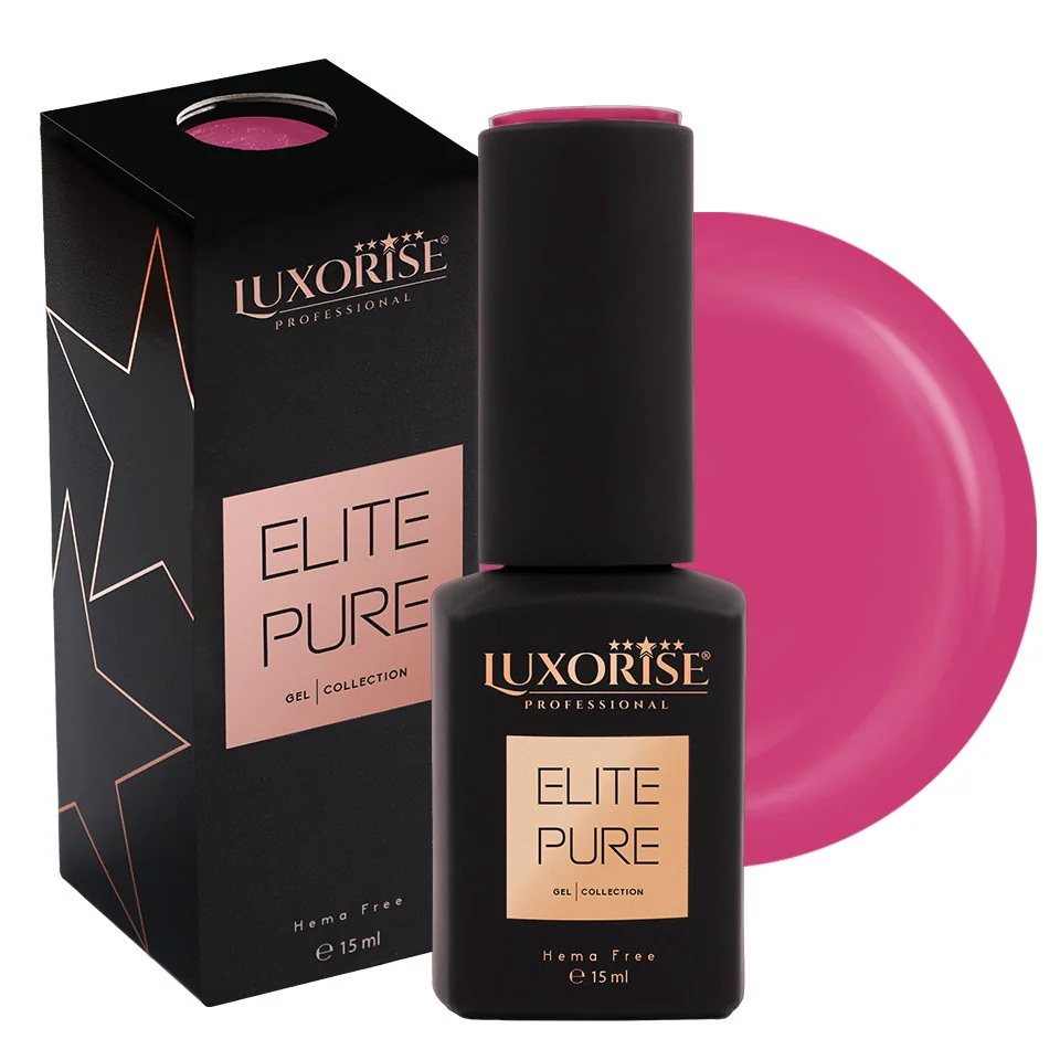 Oja Semipermanenta Hema Free LUXORISE ELITE PURE- Classic Garnet, 15ml