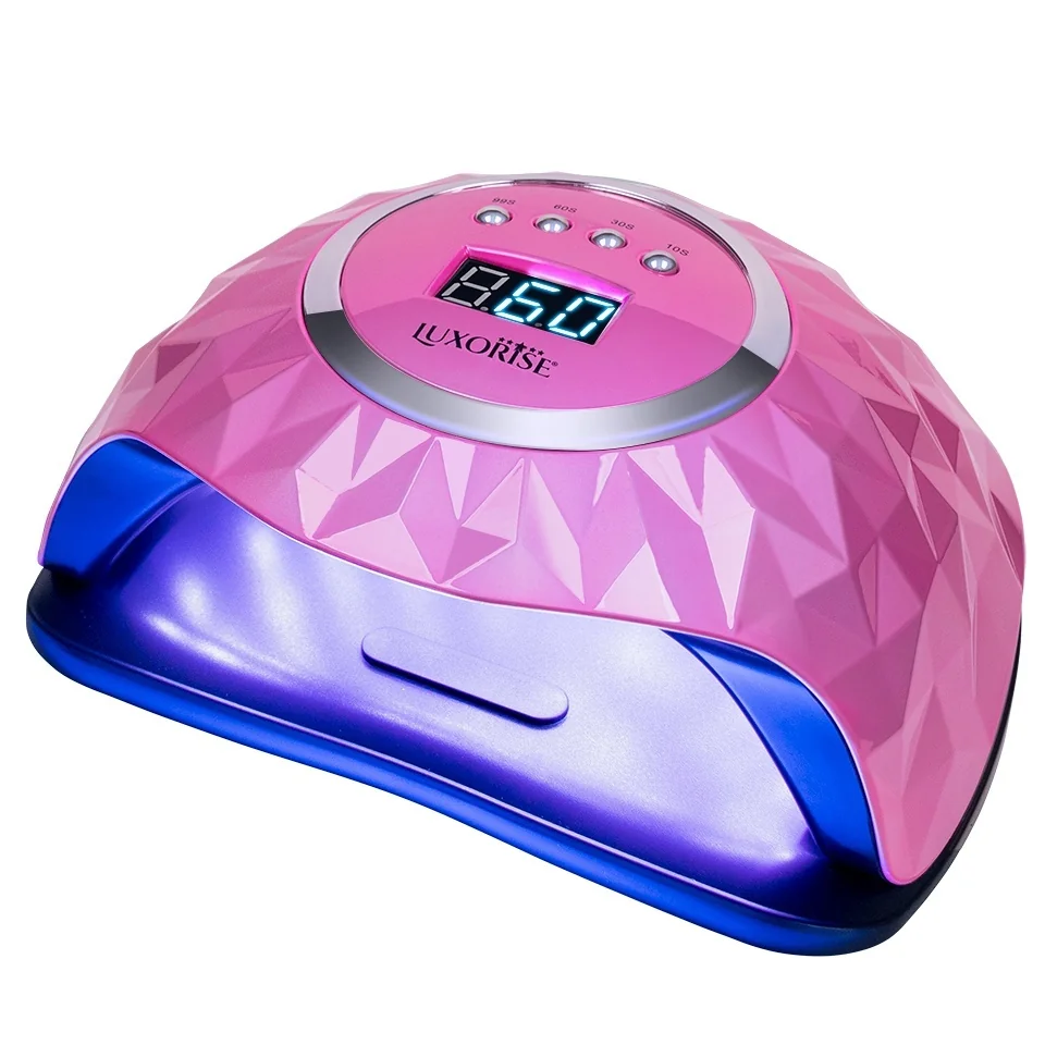 Lampa UV LED Unghii 220W EclatDiamond PRO - LUXORISE, Laser Pink