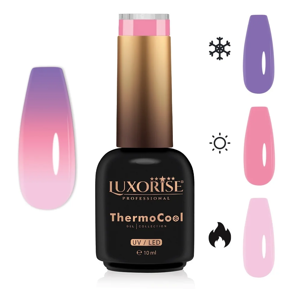 Oja Semipermanenta Termica 3 Culori LUXORISE ThermoCool - Just a Dreamer 10ml