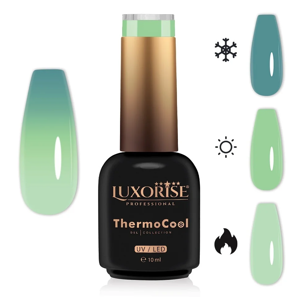 Oja Semipermanenta Termica 3 Culori LUXORISE ThermoCool - Boho Belle 10ml