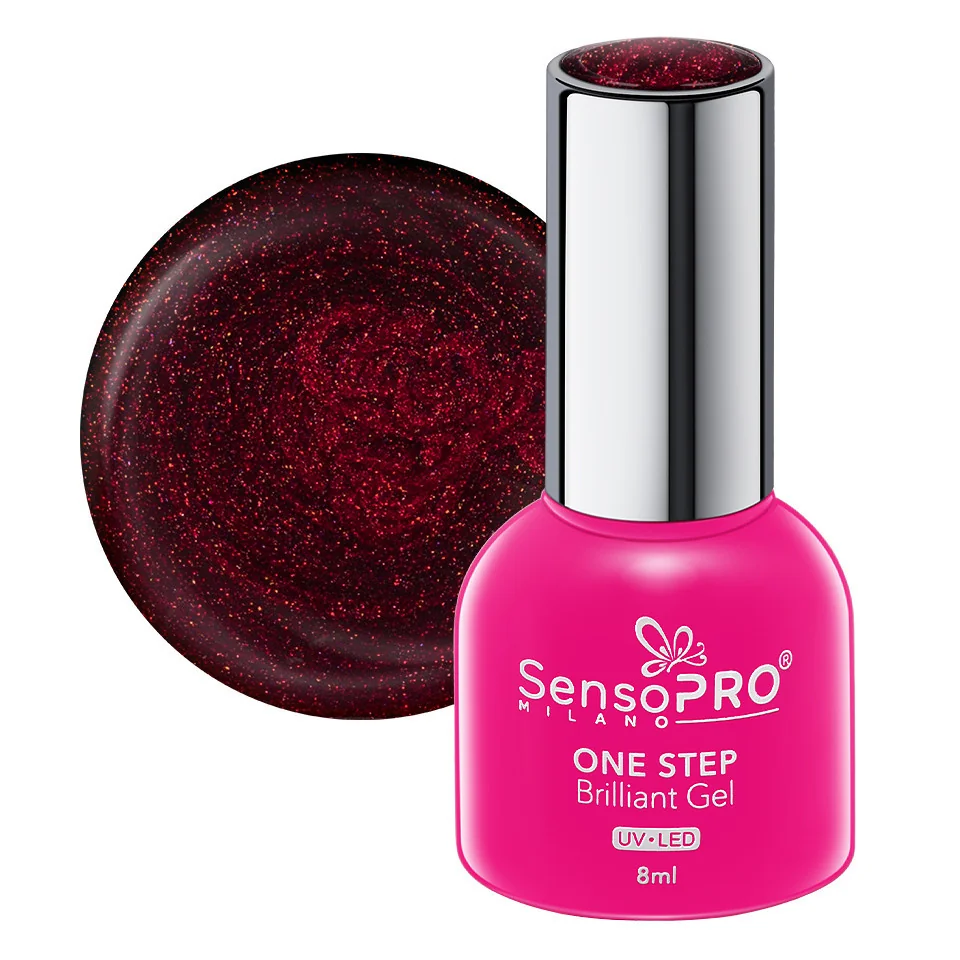 Oja Semipermanenta One Step Brilliant Gel SensoPRO Milano 8ml, Crush Baby #91
