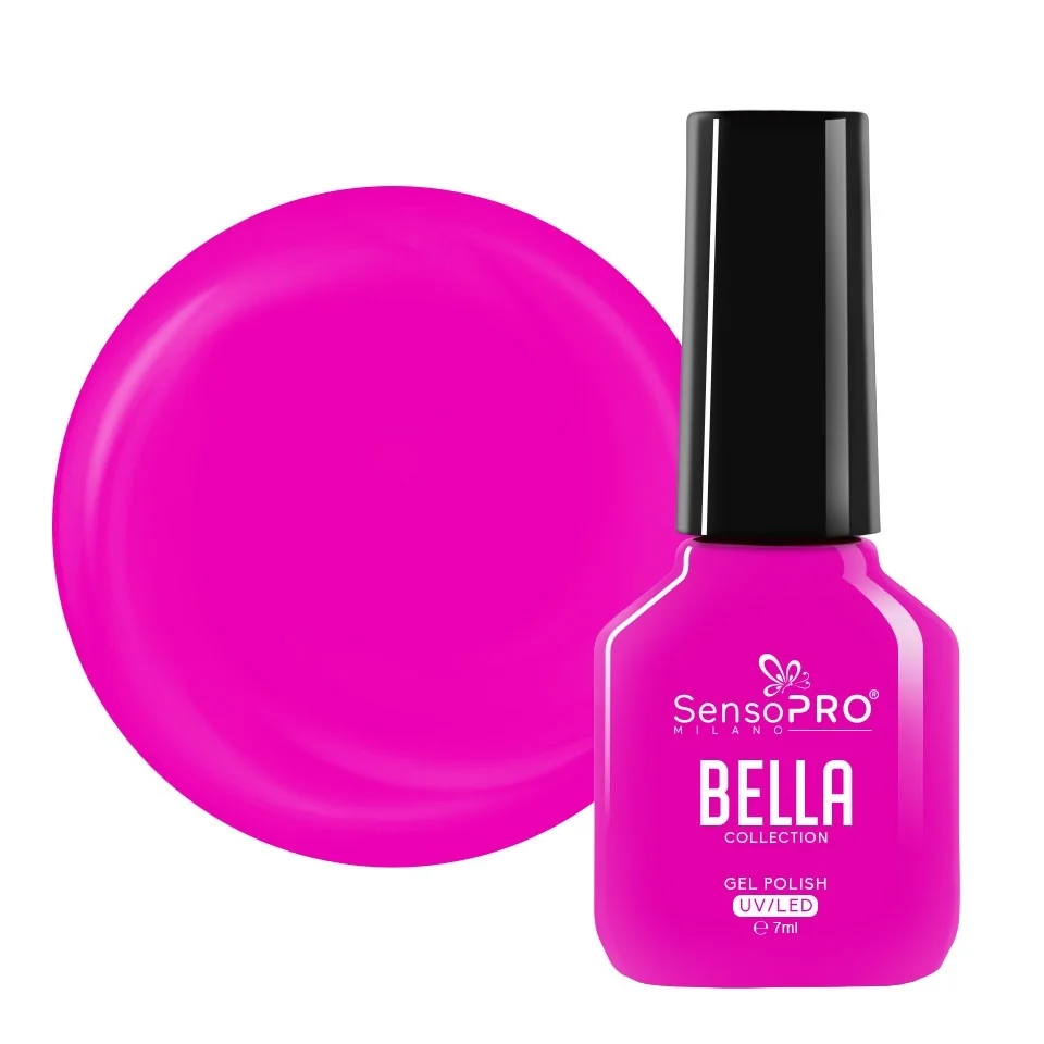 Oja Semipermanenta SensoPRO Milano, BELLA Collection - Royal Orchid, 7ml