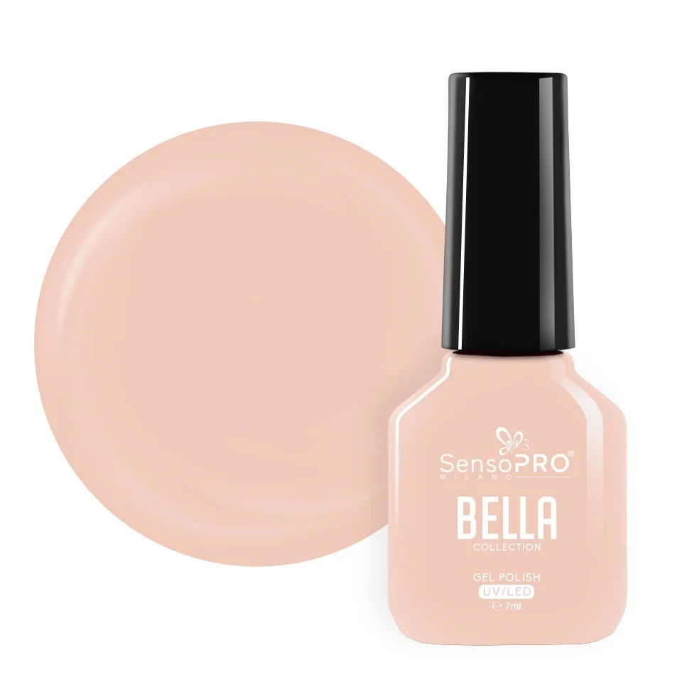 Oja Semipermanenta SensoPRO Milano, BELLA Collection - Soft Tan, 7ml