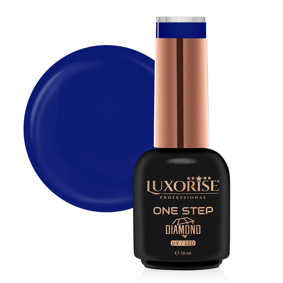Oja Semipermanenta One Step Diamond Shapphire Blue 10ml, LUXORISE