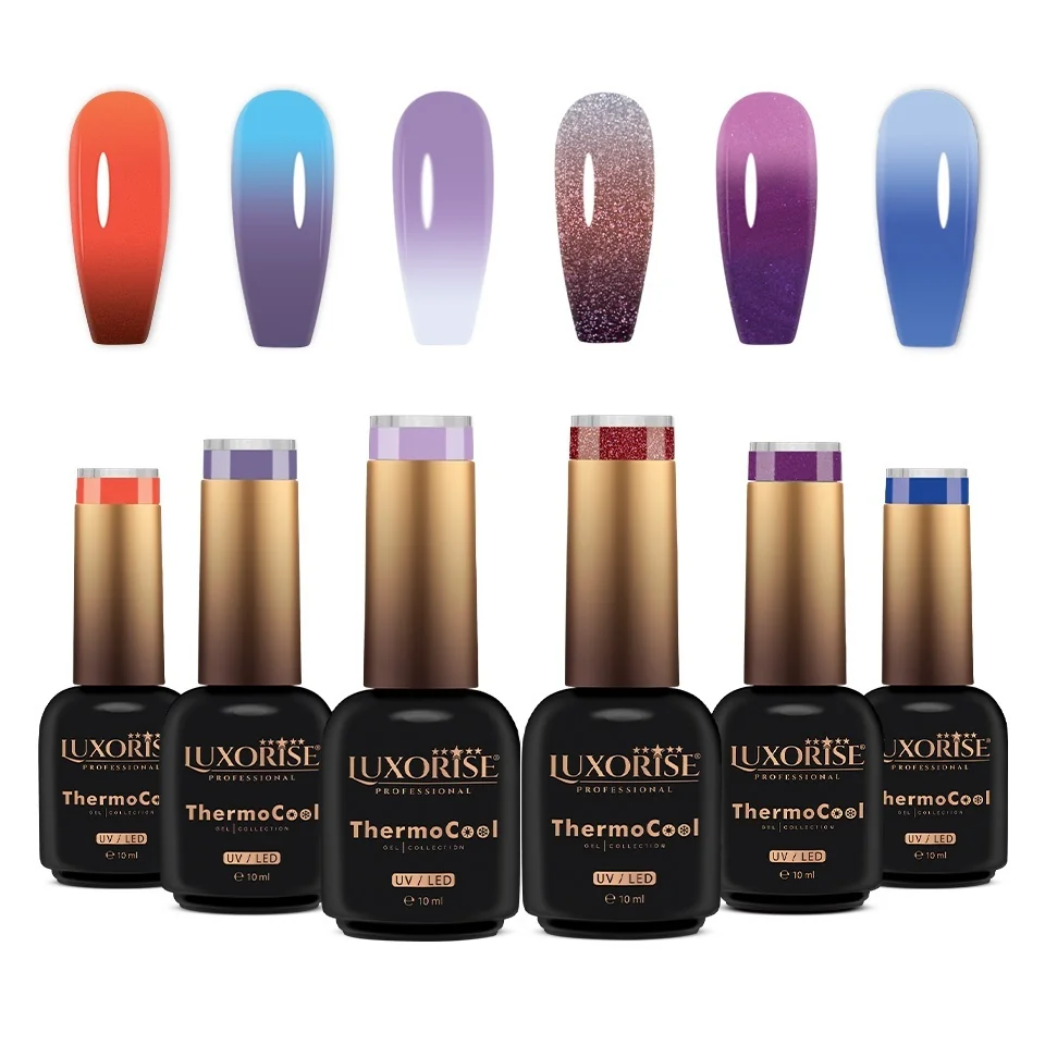 Set 6 Oje Semipermanente Thermocool LUXORISE - Mirage