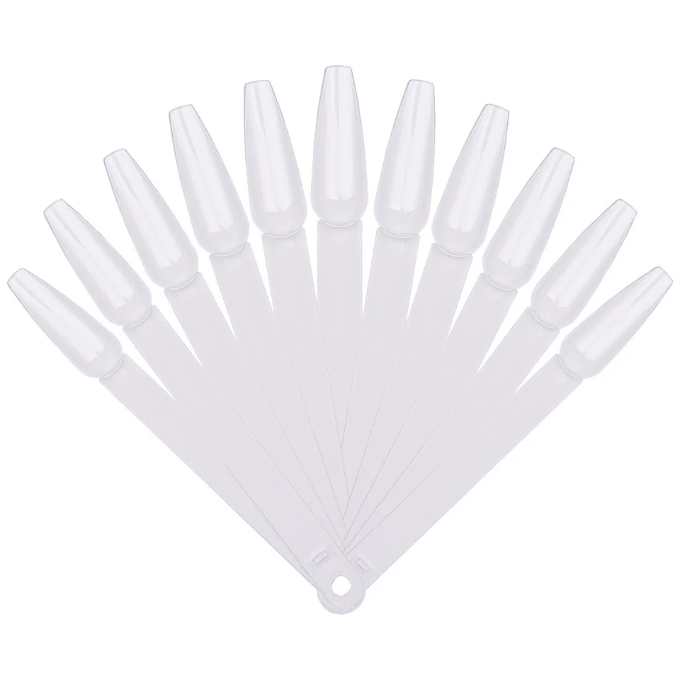 Paletar Unghii Evantai 50 de Poziții, Transparent