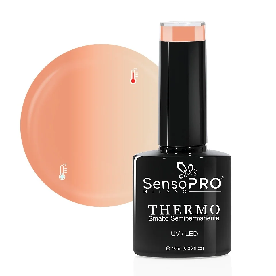 Oja Semipermanenta Termica SensoPRO Milano - Peach Pops 10ml