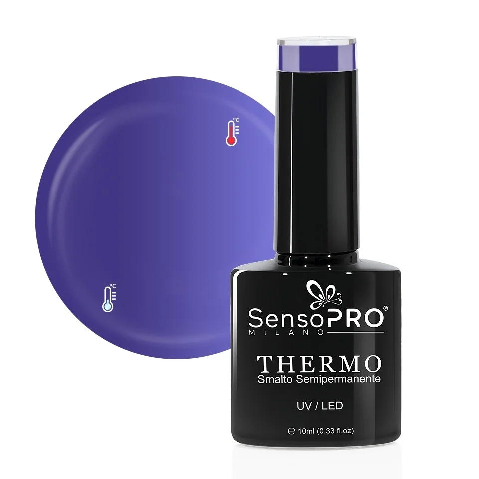 Oja Semipermanenta Termica SensoPRO Milano - Indigo Mist 10ml
