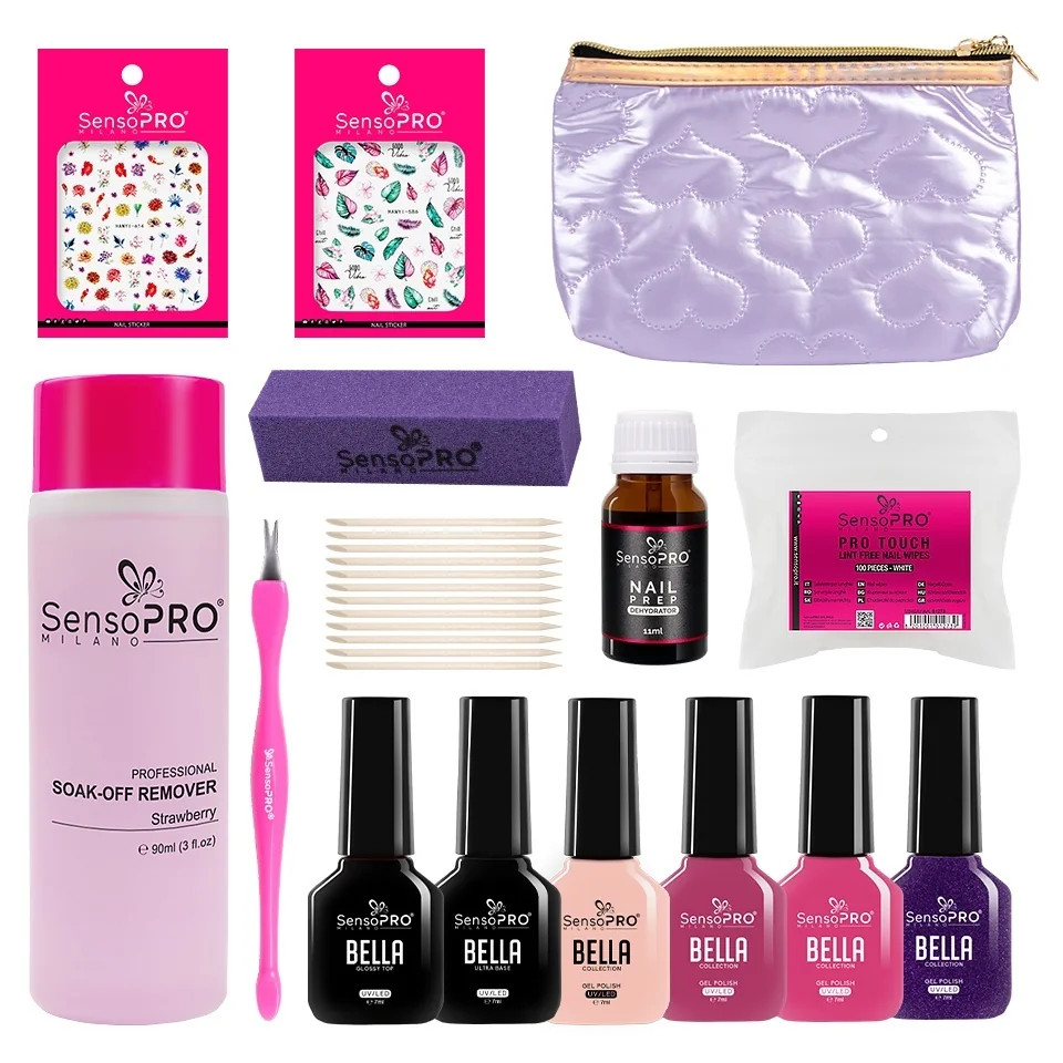 Kit Oja Semipermanenta SensoPRO 7ml ❤️️ Love Dream + CADOU