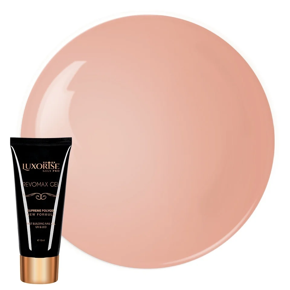 Polygel REVOMAX GEL LUXORISE Cinnamon Coffee, 15ml
