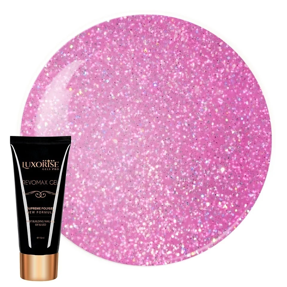 Polygel REVOMAX GEL LUXORISE Essence Blaze, 15ml