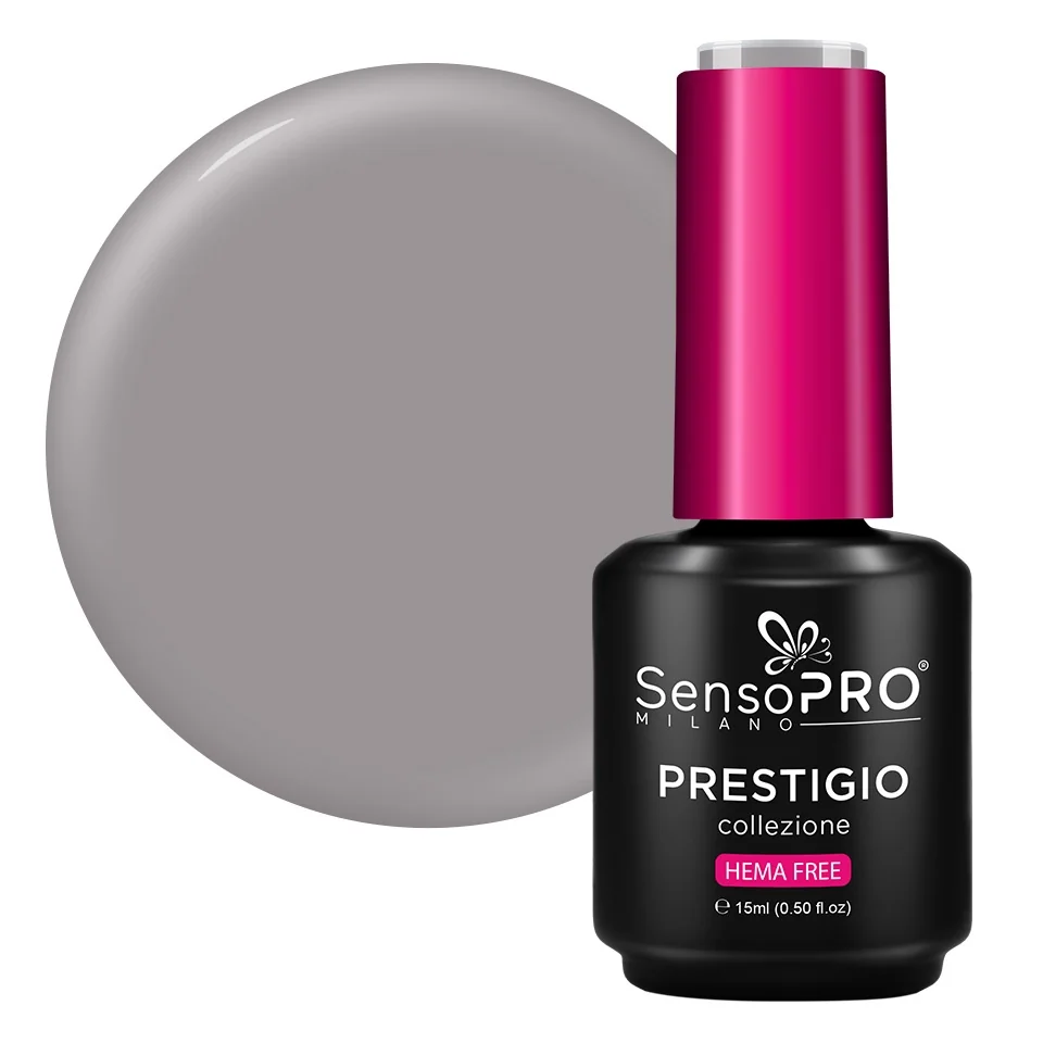 Oja Semipermanenta PRESTIGIO SensoPRO Milano - Velvet Grey 15ml