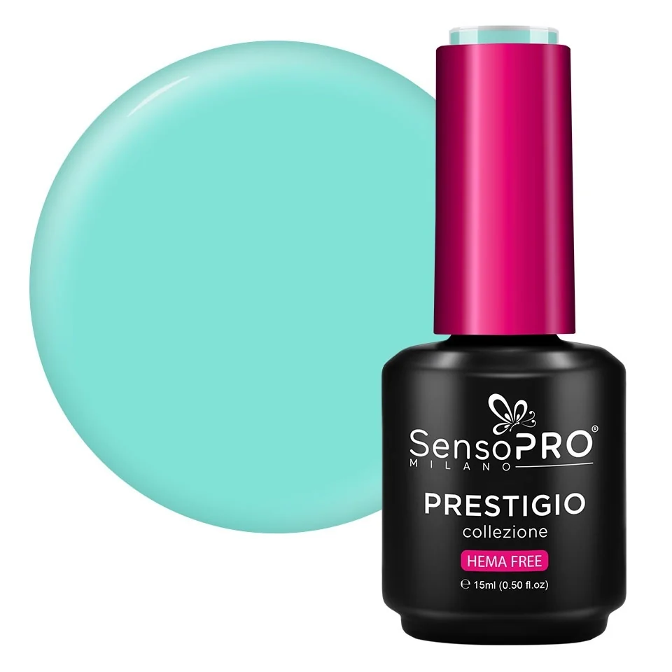 Oja Semipermanenta PRESTIGIO SensoPRO Milano - Lagoon Blue 15ml