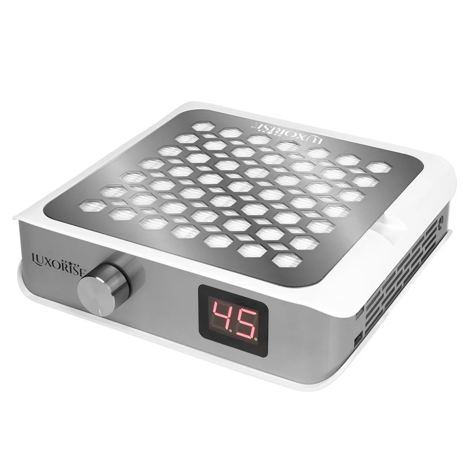 Aspirator Praf Unghii cu Display 60W AirPrecission Elite - LUXORISE, Silver