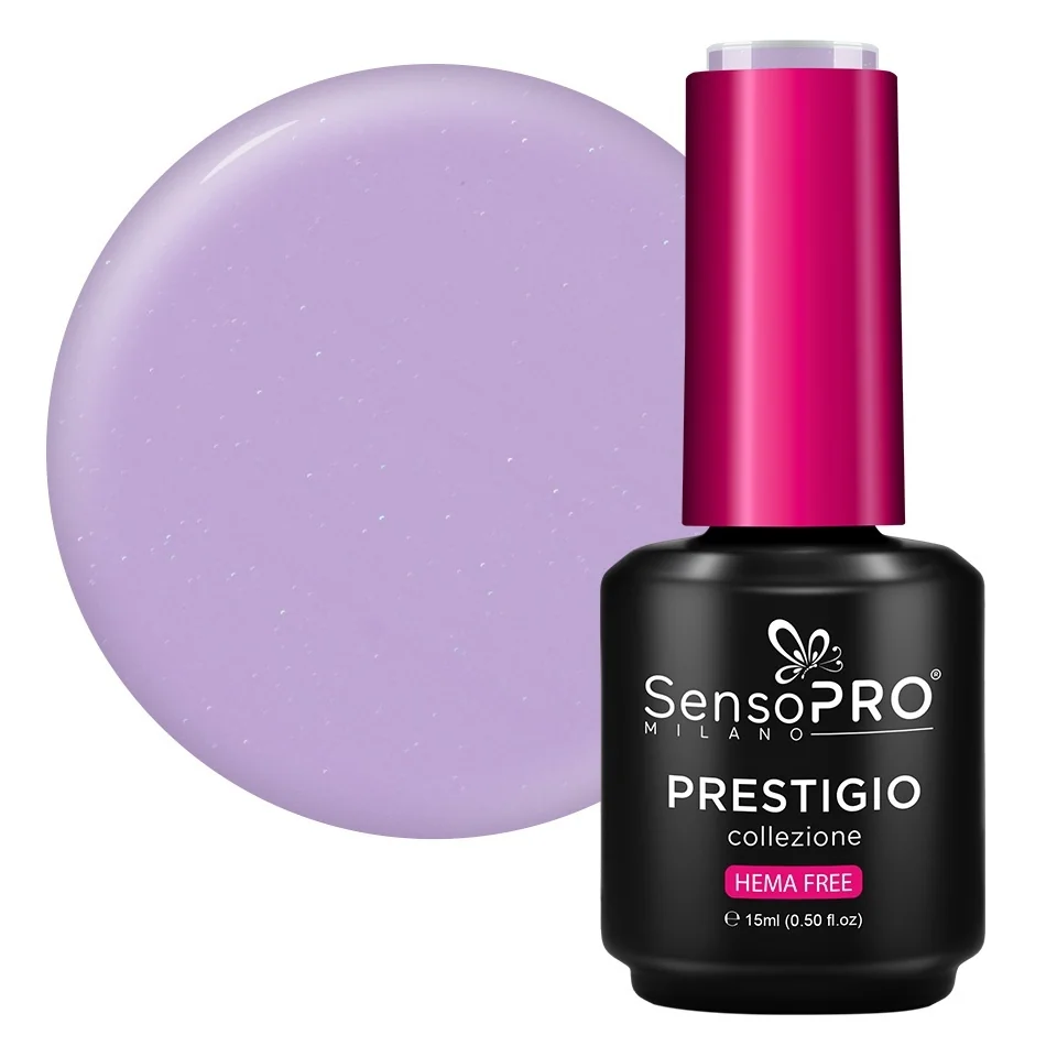 Oja Semipermanenta PRESTIGIO SensoPRO Milano - Lilac Shimmer 15ml