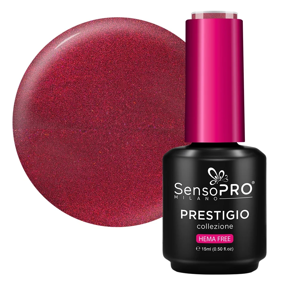 Oja Semipermanenta PRESTIGIO SensoPRO Milano - Cherry Charm 15ml