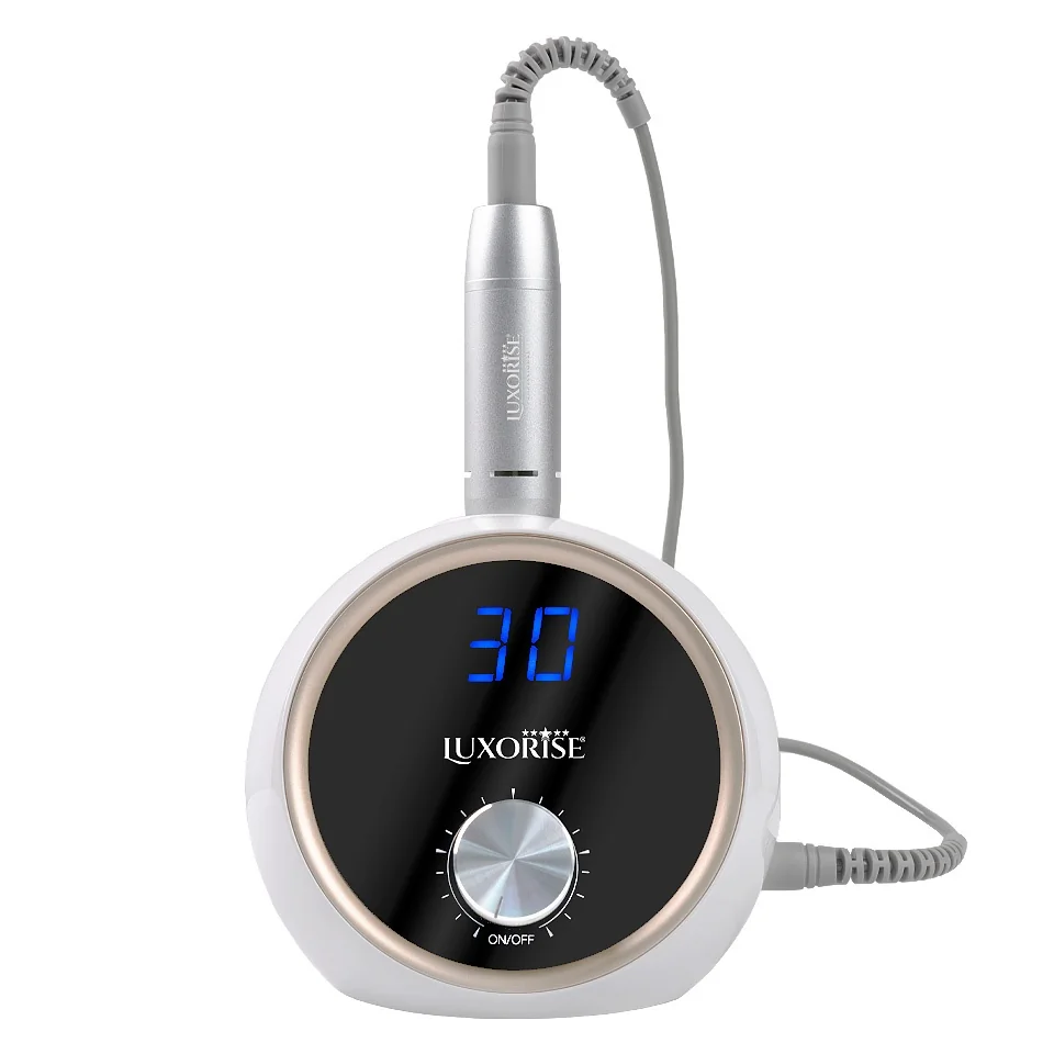 Freza Unghii GlamPrecision PRO 30.000 RPM - LUXORISE, White