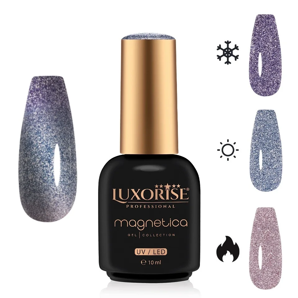 Oja Semipermanenta LUXORISE MAGNETICA - ThermoCharm, Imperial Impression 10ml