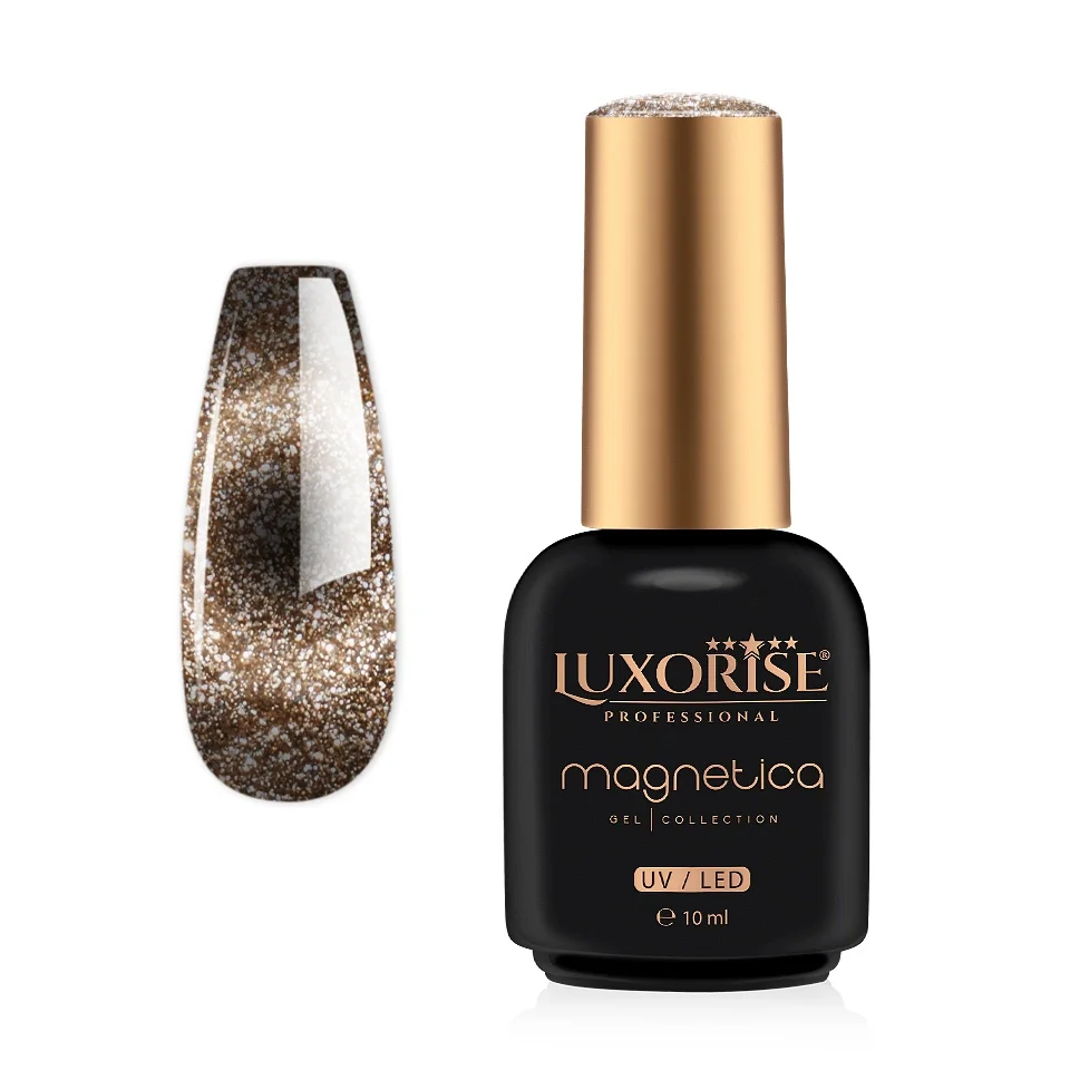 Oja Semipermanenta LUXORISE MAGNETICA - Mesmerizing, Smoky Sepia 10ml