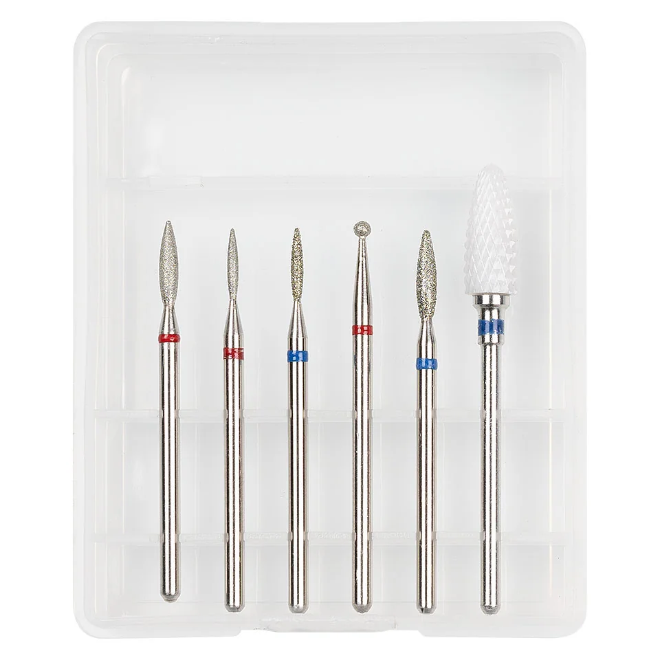 Capete Freza Unghii LUXORISE #04, set 6 buc