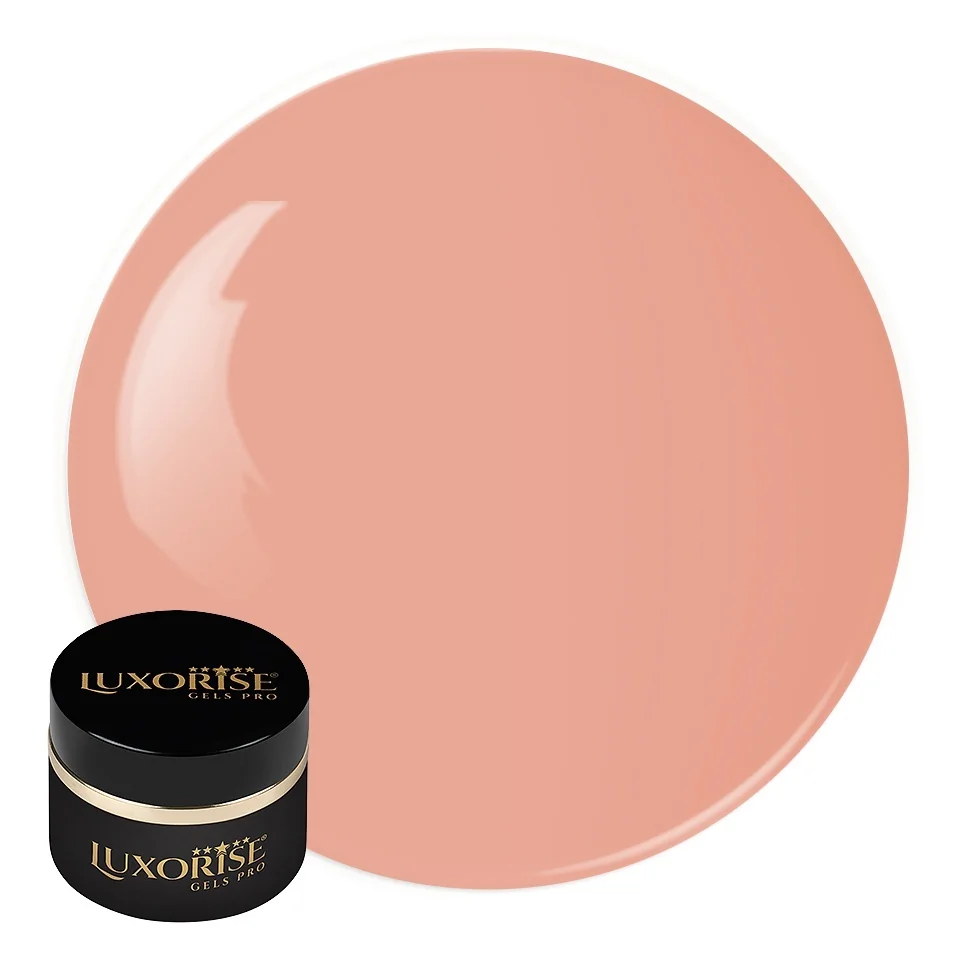 Gel UV Constructie Unghii RevoFlex LUXORISE 50ml, Cover Peach