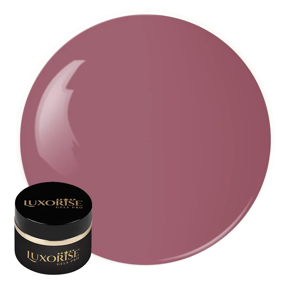 Gel UV Constructie Unghii RevoFlex LUXORISE 30ml, Cover Pink - Dark