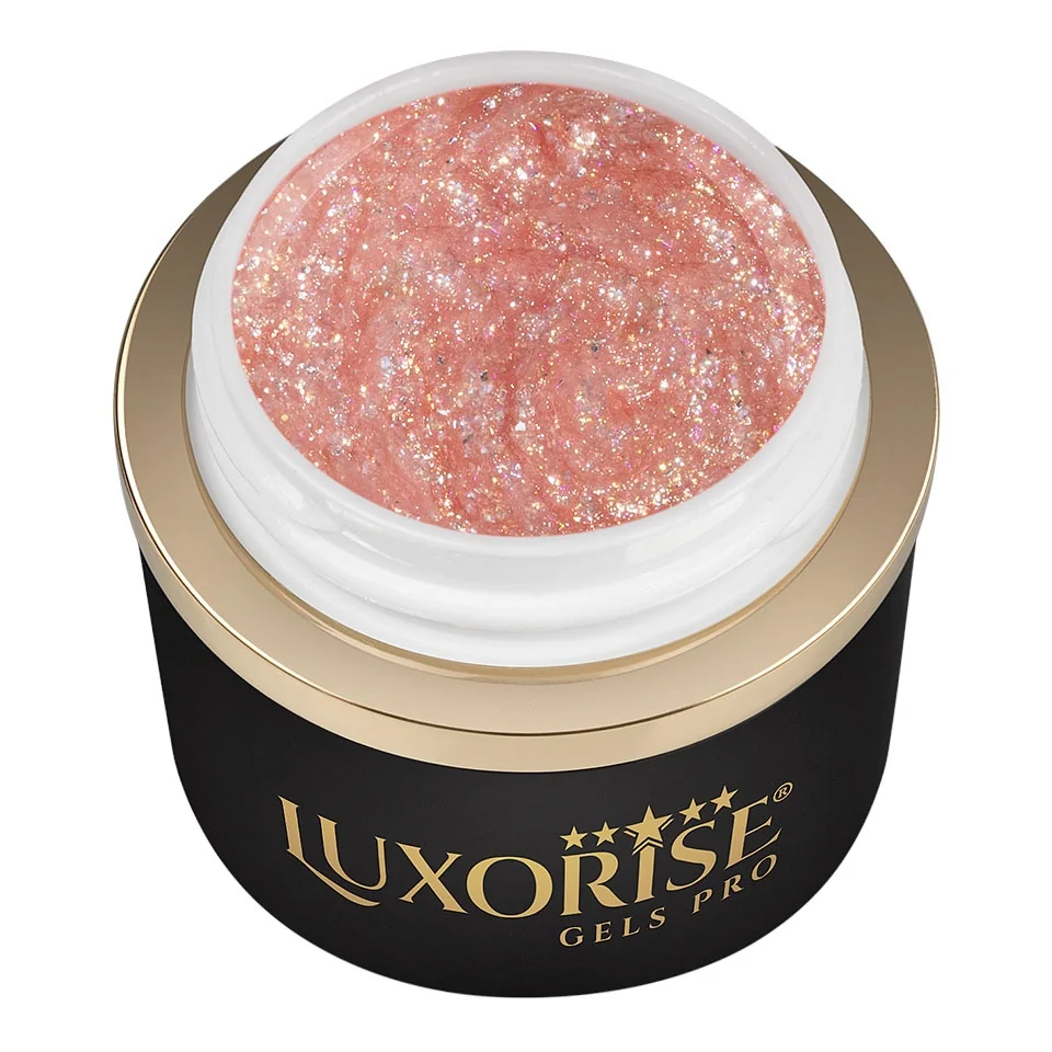 Gel Design 3D LUXORISE - Royal Glitz, Glowing Sand 5ml