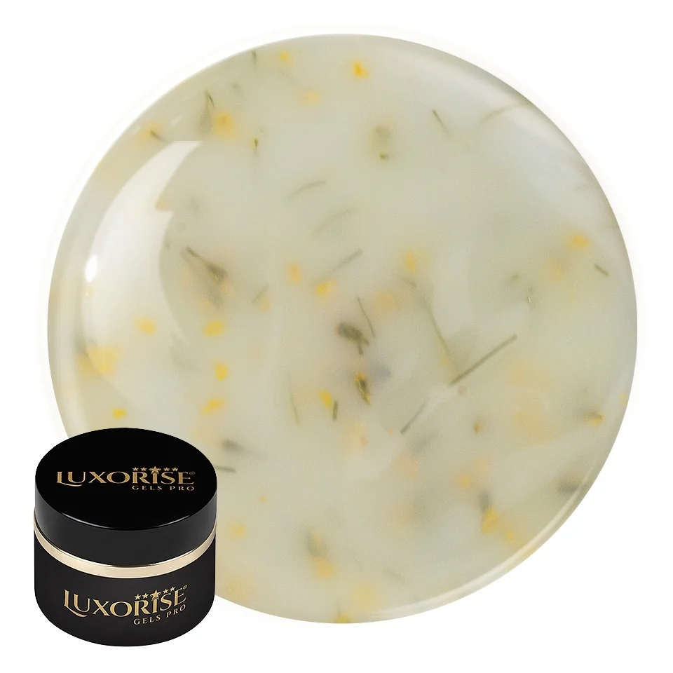 Gel UV Constructie Unghii RevoFlex Silk Petal LUXORISE 15ml, Daisy Burst