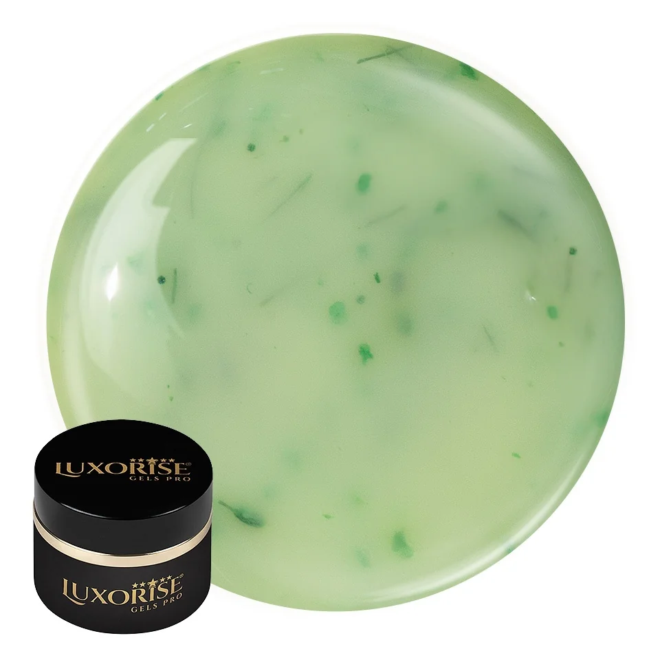 Gel UV Constructie Unghii RevoFlex Silk Petal LUXORISE 15ml, Ethereal Leaf