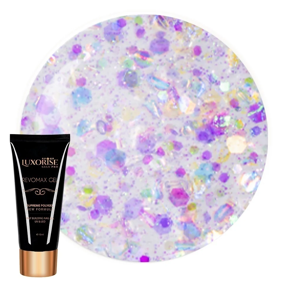 Polygel REVOMAX GEL LUXORISE Cosmic Dust, 15ml