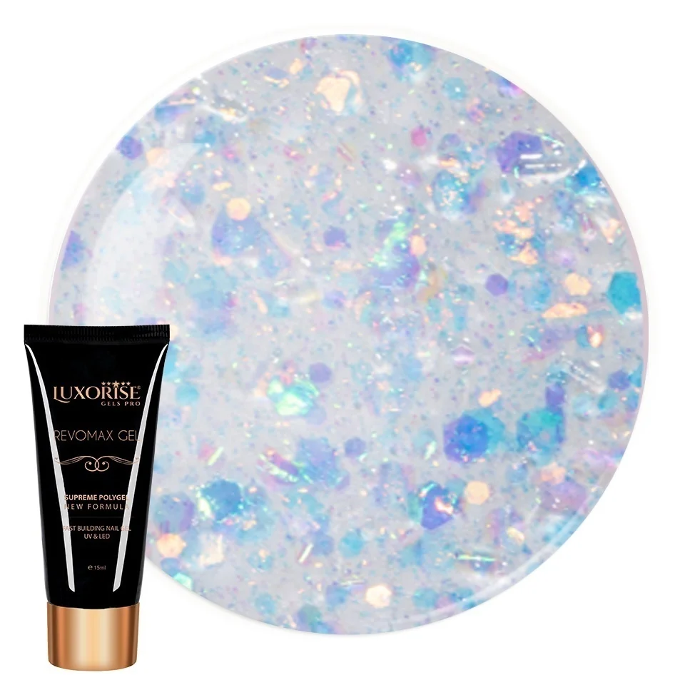 Polygel REVOMAX GEL LUXORISE Sea Spirit, 15ml