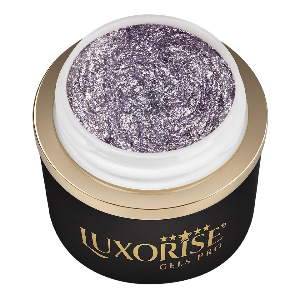 Gel Design 3D LUXORISE - Royal Glitz, Gunmetal Glow 5ml