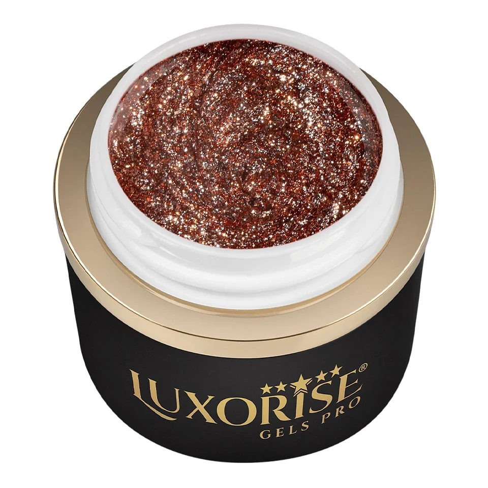 Gel Design 3D LUXORISE - Royal Glitz, Copper Dream 5ml